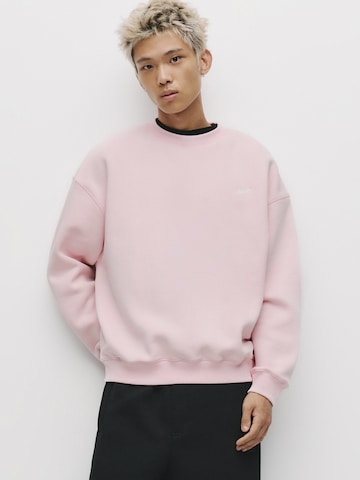 Felpa 'STWD' di Pull&Bear in rosa: frontale