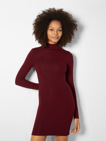 Bershka Jurk in Rood: voorkant