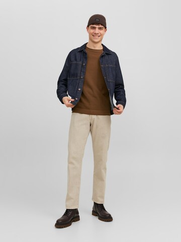 JACK & JONES - Jersey 'ANDERSON' en marrón
