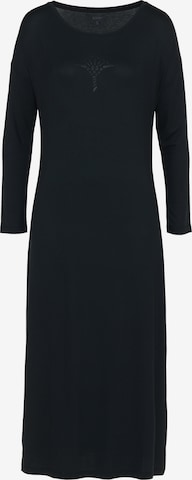 JOOP! Nachthemd ' Luxe ' in Zwart: voorkant