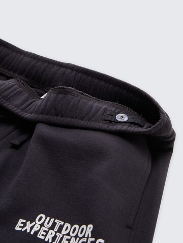 TOM TAILOR Tapered Broek in Grijs