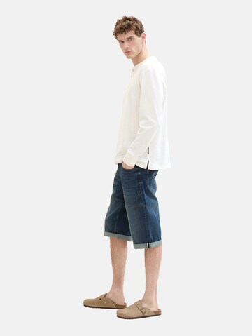 TOM TAILOR Loosefit Shorts 'Morris' in Blau