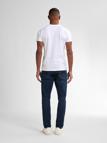 Petrol Industries Slimfit Broek 'Palmfront' in Blauw