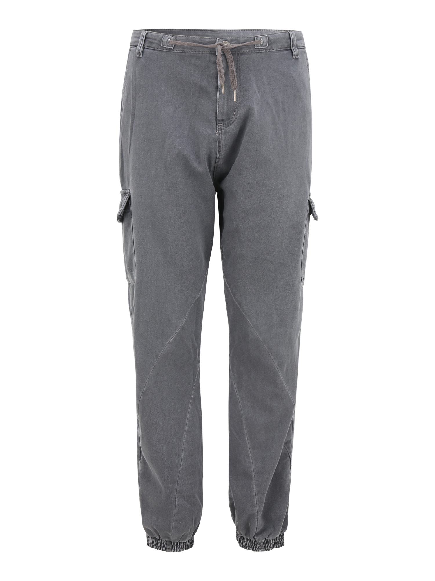 Uomo Taglie comode Urban Classics Pantaloni cargo in Grigio Uomo Taglie comode Urban Classics Pantaloni cargo in Grigio