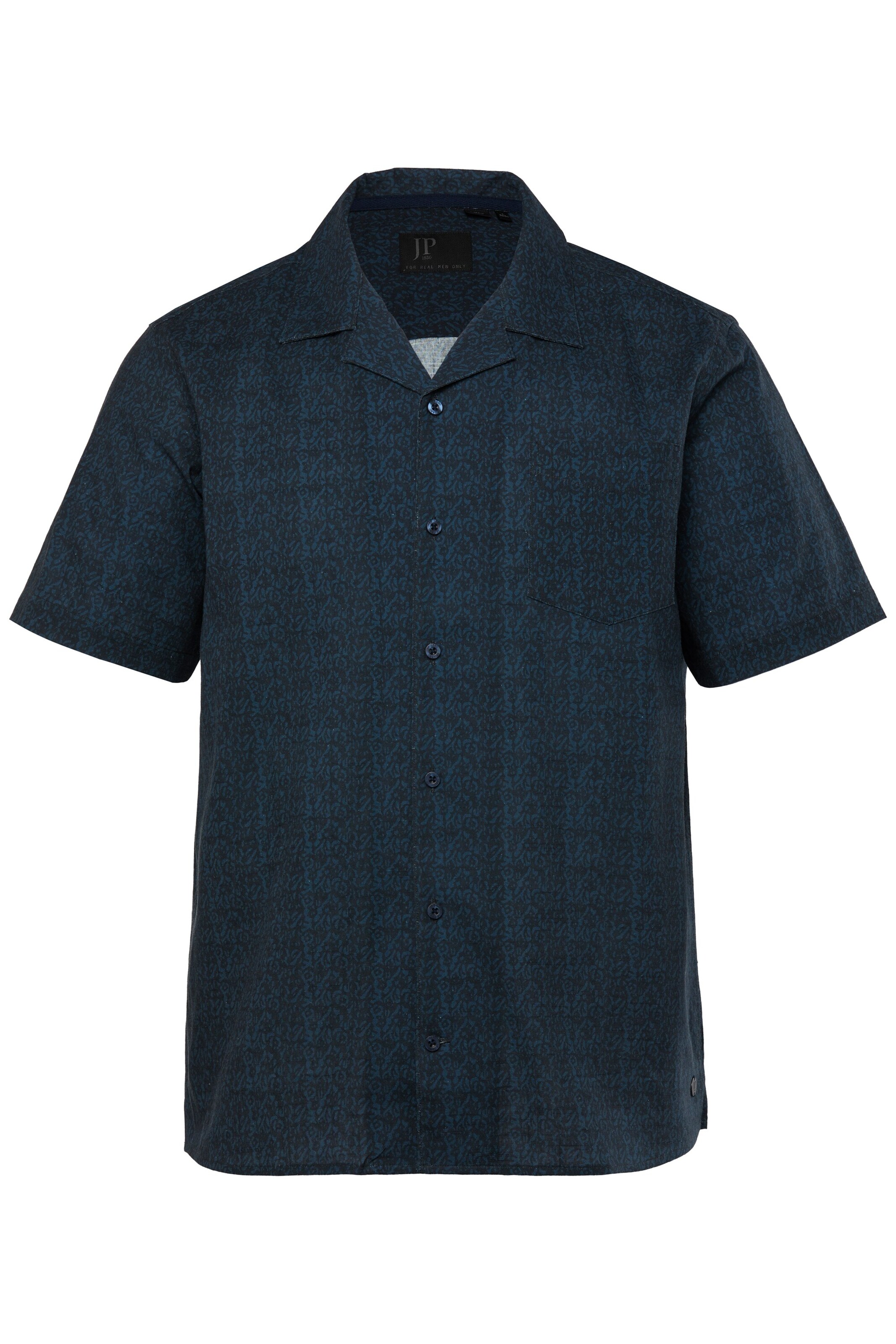 JP1880 Regular Fit Hemd in Blau: Vorderseite