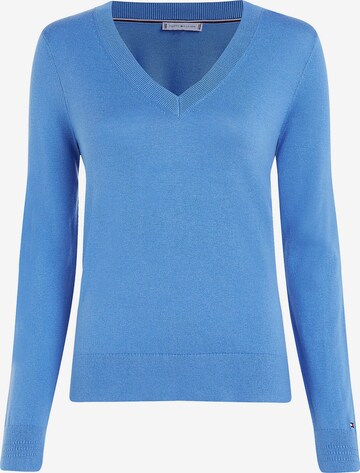 Pull-over TOMMY HILFIGER en bleu : devant