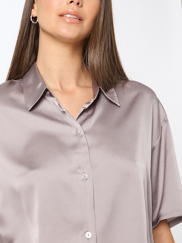 Abercrombie & Fitch Bluse 'Chase' in Grau