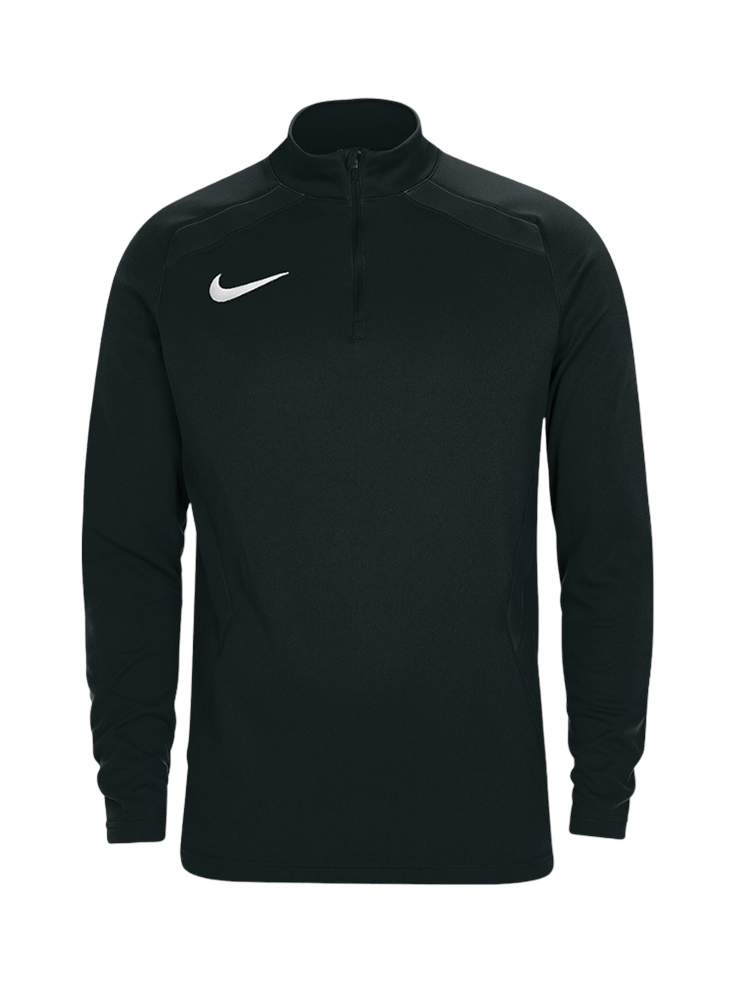 NIKE Sportsweatshirt in Schwarz: Vorderseite
