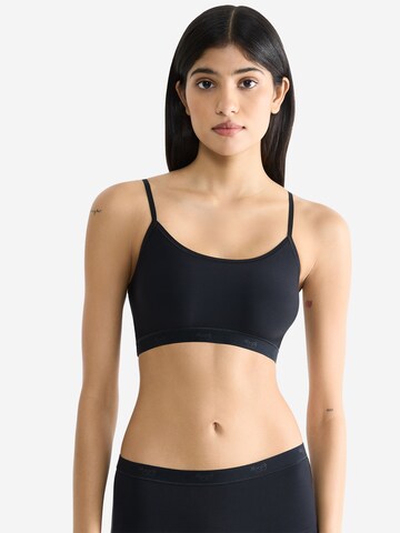 SLOGGI Unterhemd ' Fresh n Free Top ' in Schwarz: Vorderseite
