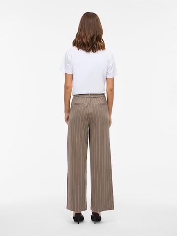 VILA Wide leg Broek 'VIVarone' in Bruin