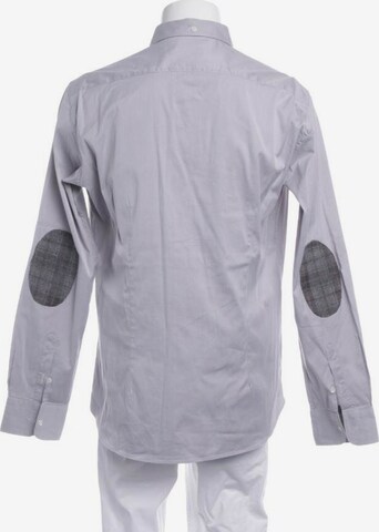 Aglini Freizeithemd / Shirt / Polohemd langarm XS in Grau