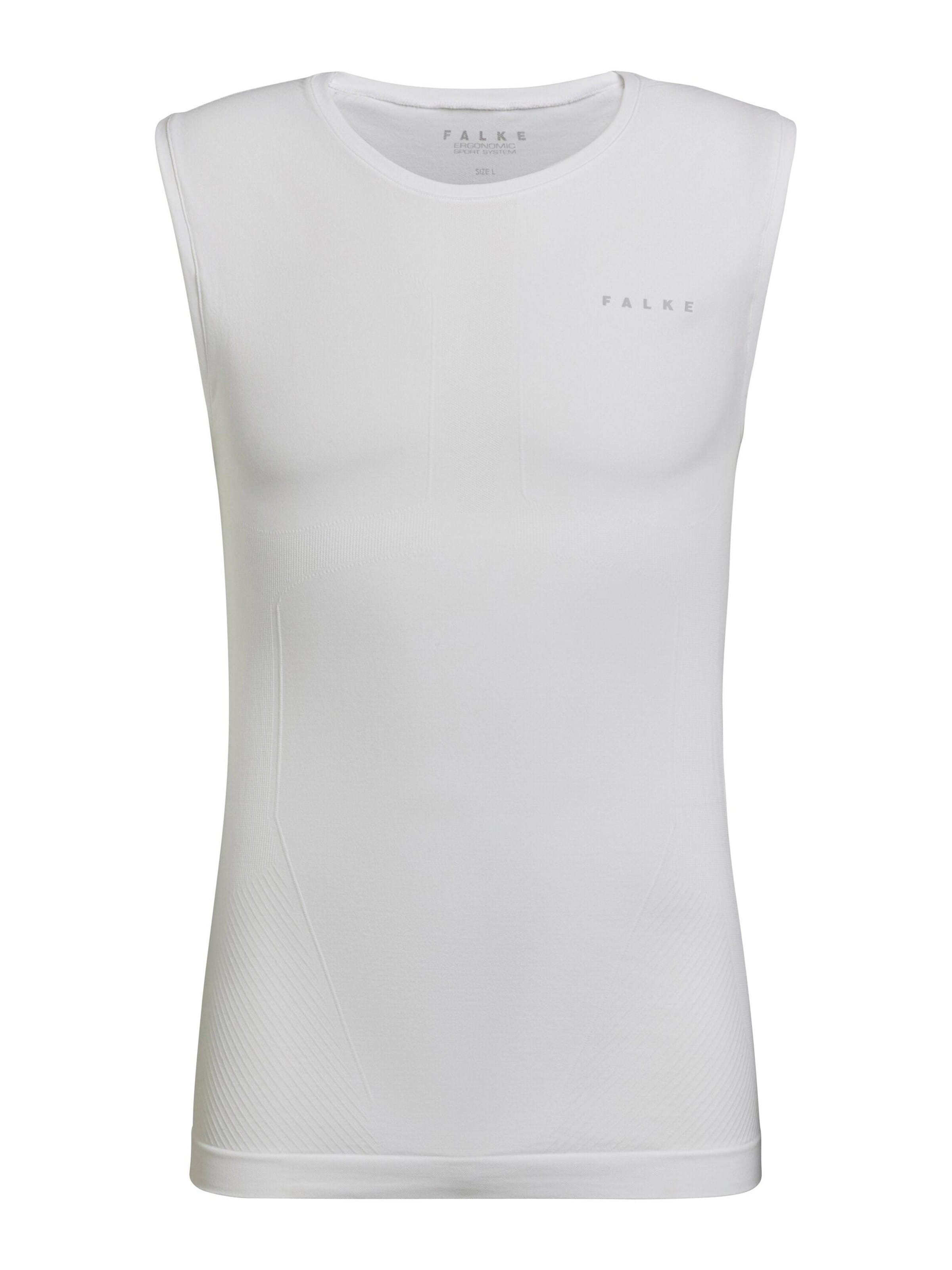 FALKE Base Layer in White: front