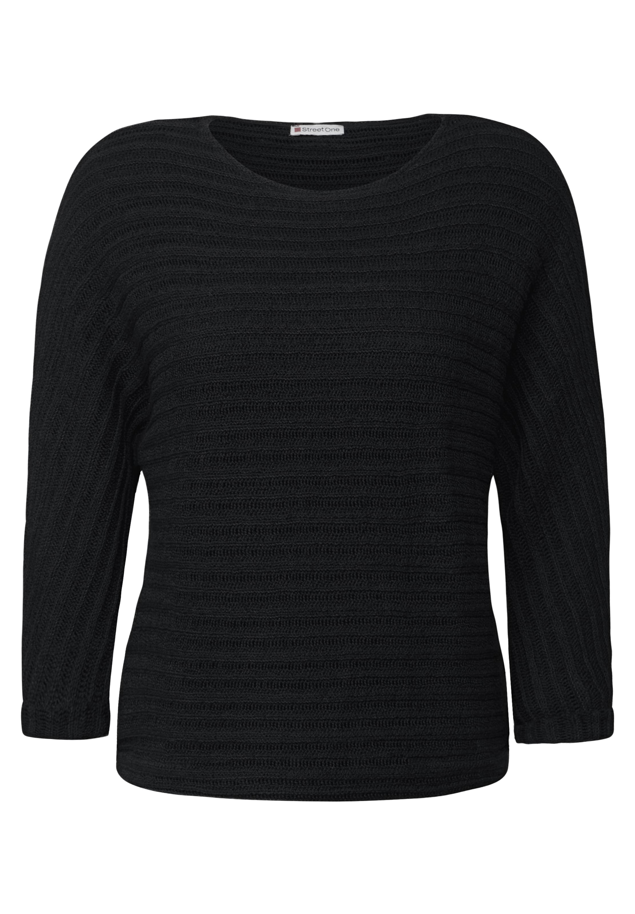 STREET ONE Pullover in Schwarz: Vorderseite