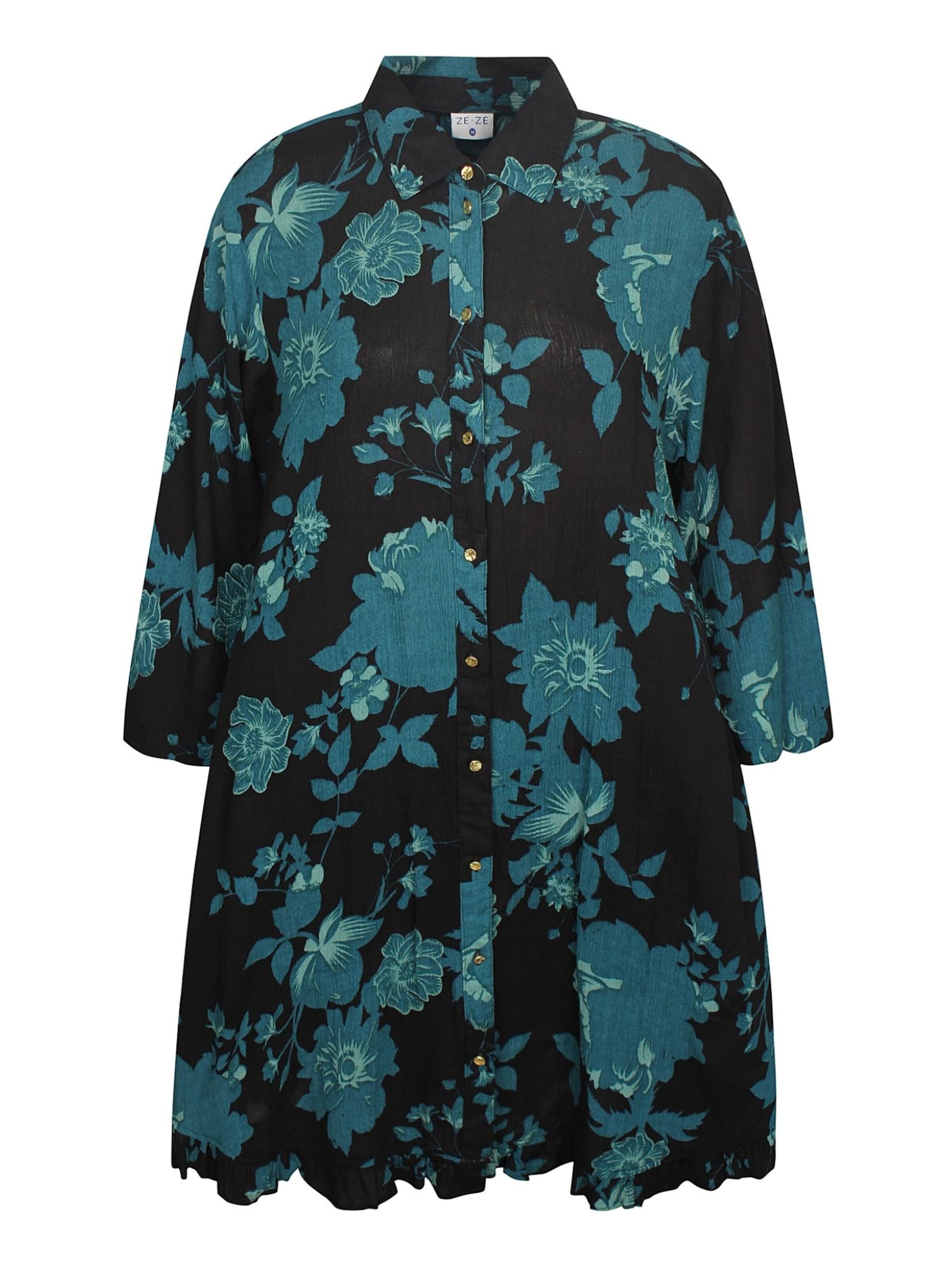 Robe 'Helia 292' ze-ze en vert : devant