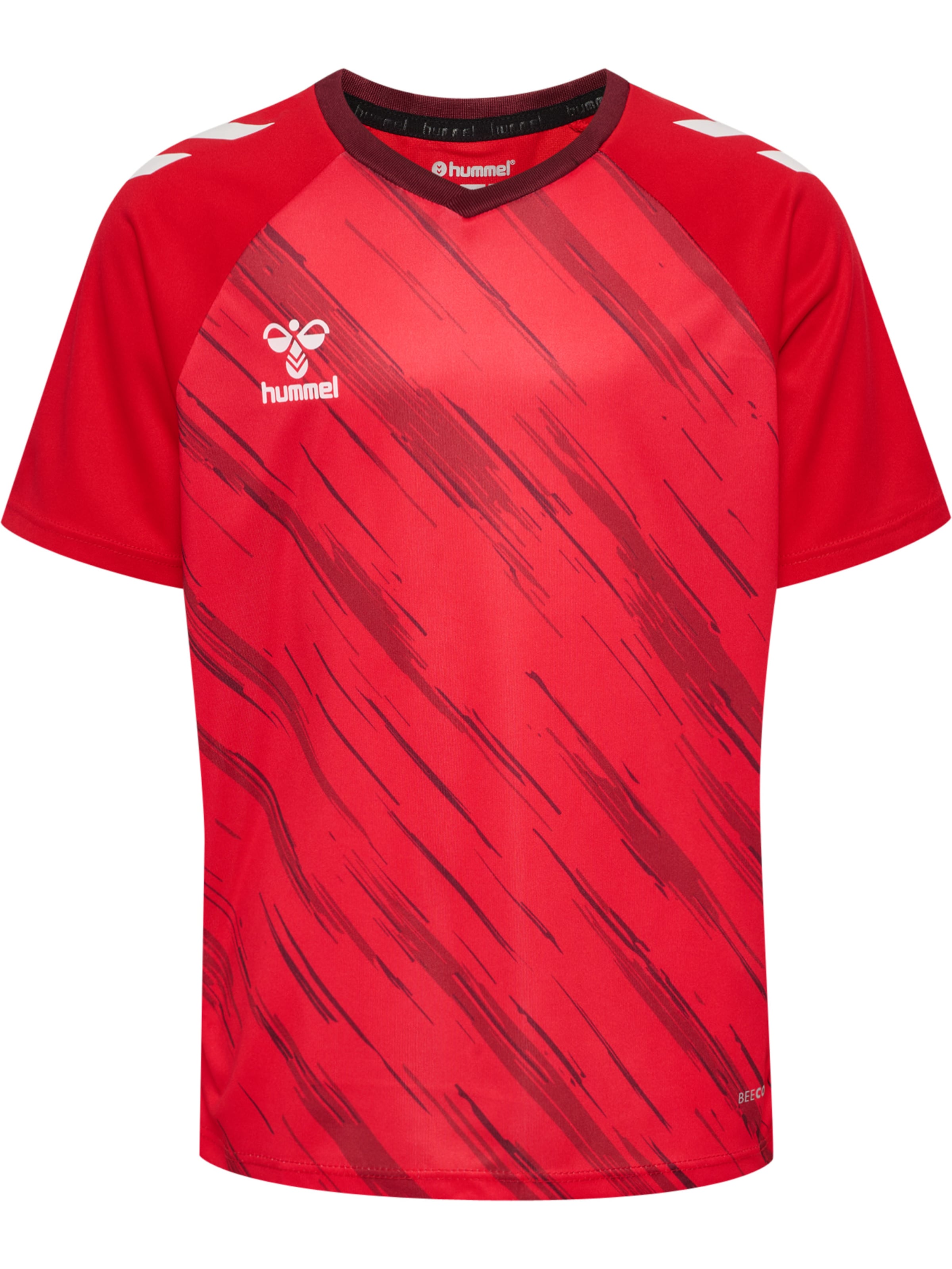 Hummel Functioneel shirt in Rood: voorkant