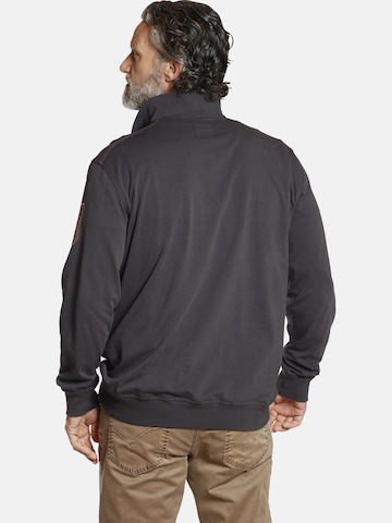 Sweat-shirt 'Thoralf' Jan Vanderstorm en marron