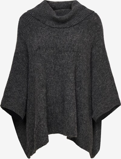 ONLY Cape 'Stay' en gris foncé, Vue avec produit