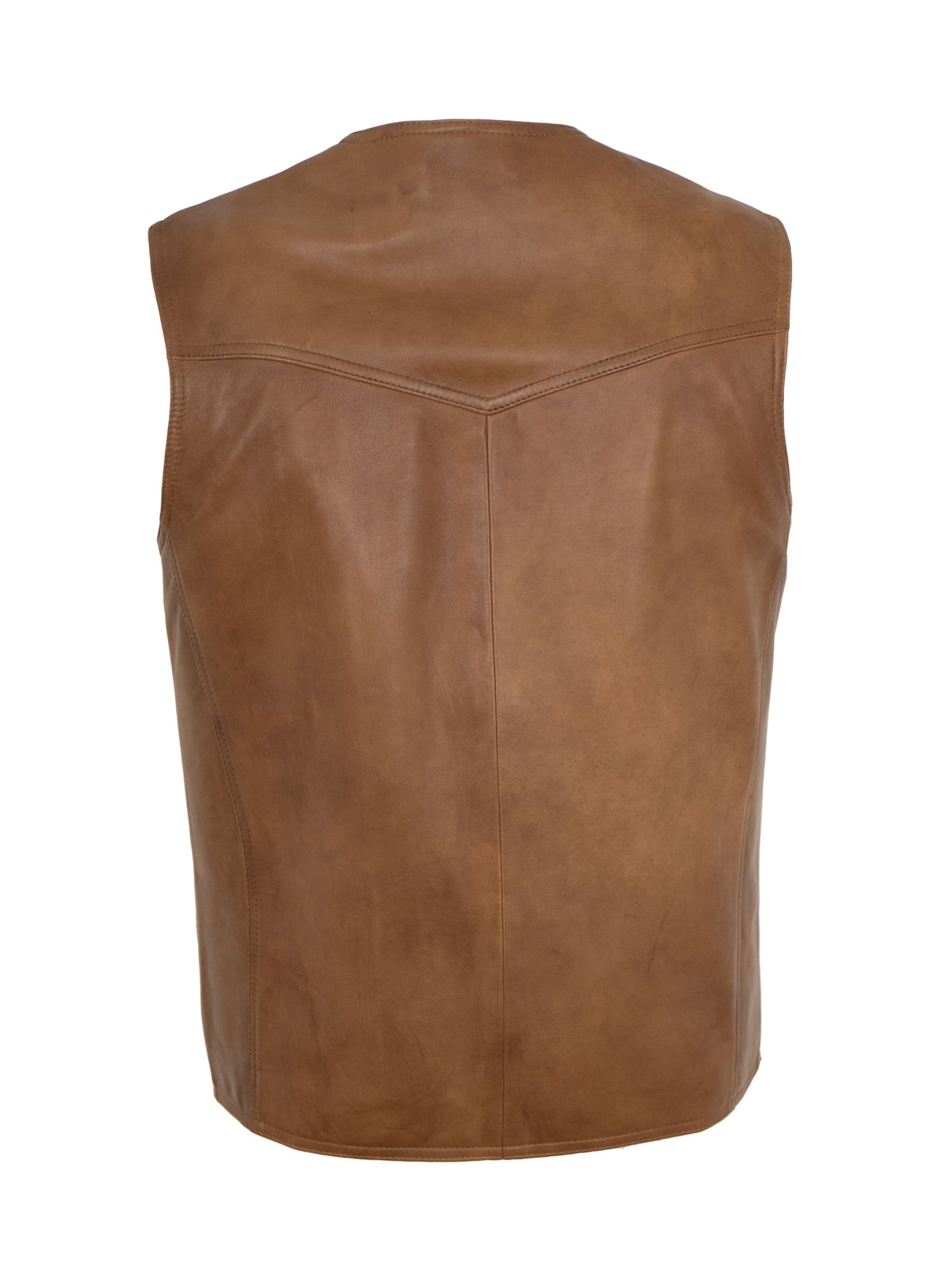 Gilet 'Freddy' MADDOX en marron