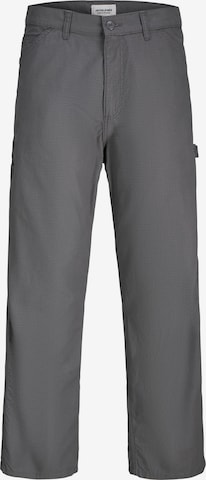 JACK & JONES Loose fit Trousers 'JPSTAlex' in Grey: front