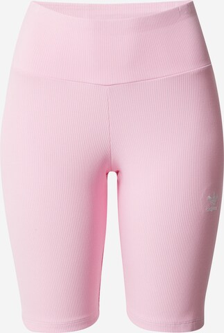 ADIDAS ORIGINALS Skinny Leggings 'Adicolor Essentials' i rosa: framsida