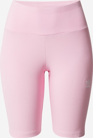 ADIDAS ORIGINALS - Skinny Leggings 'Adicolor Essentials' em rosa: frente