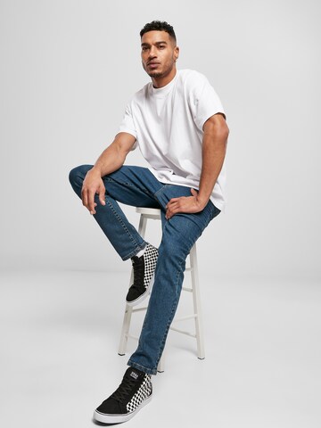 Urban Classics Slimfit Jeans in Blau