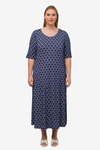 Robe Ulla Popken en bleu : devant