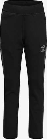Hummel Workout Pants in Black: front