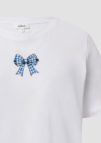 s.Oliver Shirt in Wit