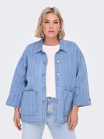 ONLY Carmakoma Blouse 'KIRSI' in Blauw