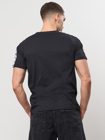 KAPPA Comfort Fit Skjorte ' KMBanda ' i sort