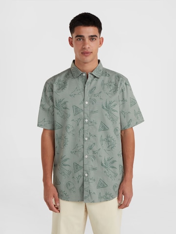 O'NEILL - Ajuste regular Camisa en verde: frente