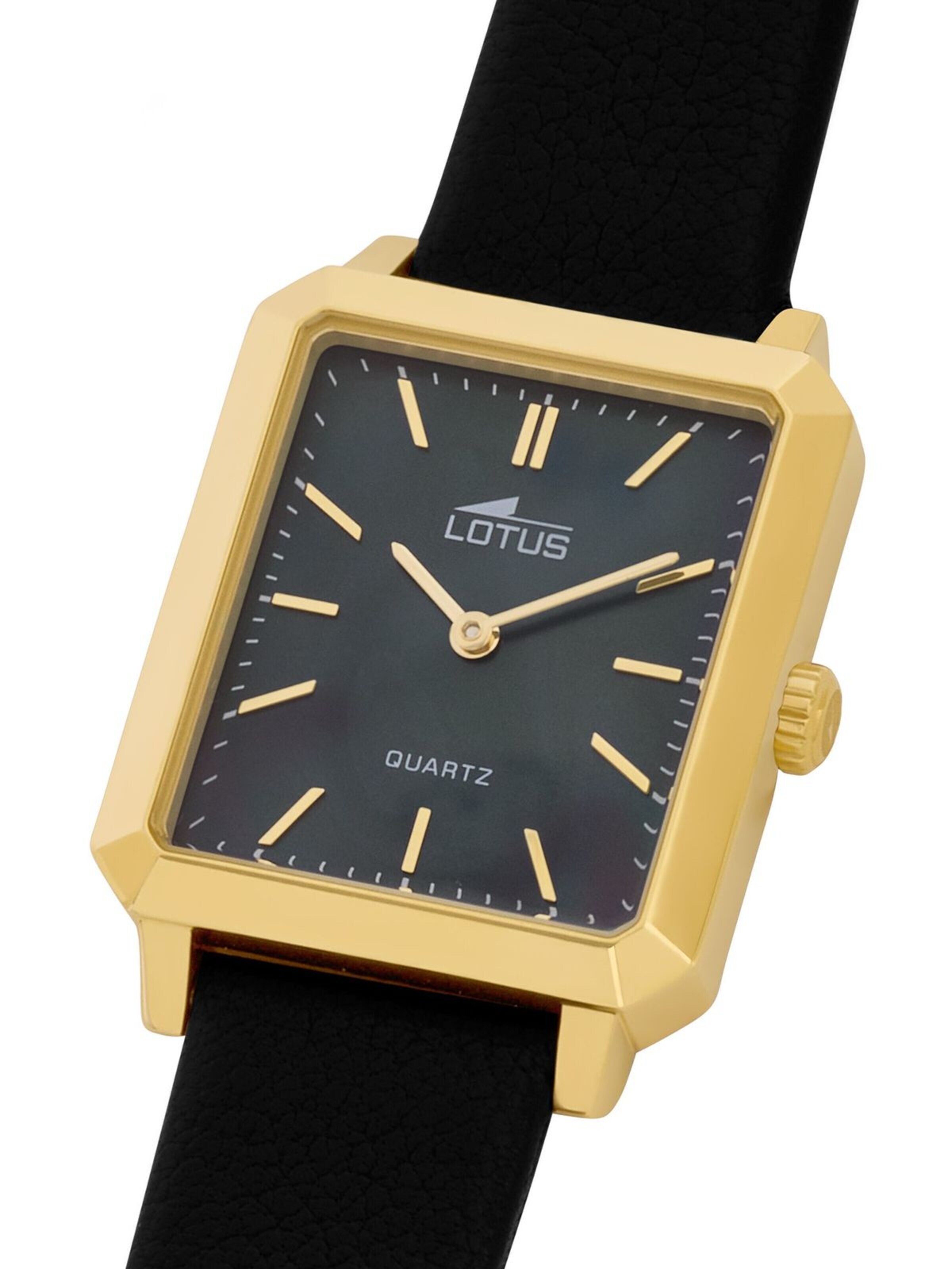 Lotus Zegarek analogowy 'Watch Square Series' w kolorze czarny