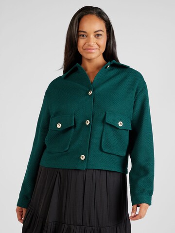 ONLY Carmakoma - Chaqueta de entretiempo 'Emily' en verde: frente