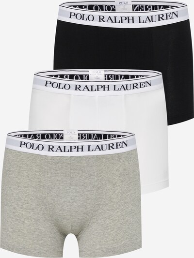 Polo Ralph Lauren Boksershorts 'Classic' i lysegrå / grå-meleret / sort / naturhvid, Produktvisning