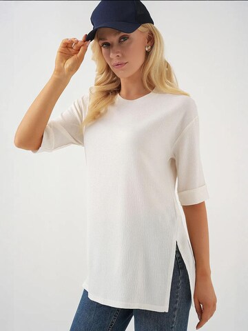 Bigdart - Camisa em branco: frente