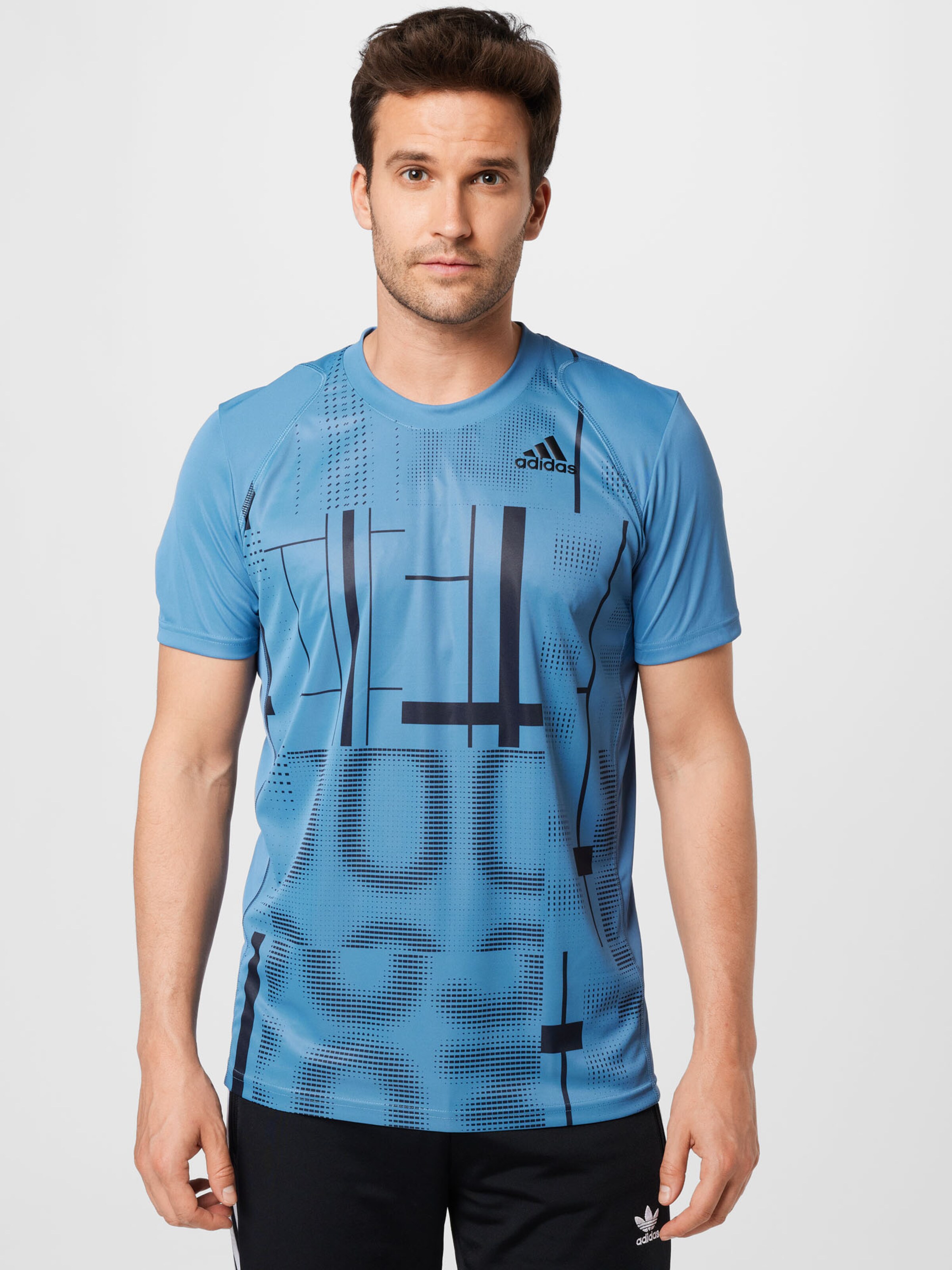 Männer Sportarten ADIDAS PERFORMANCE Shirt in Blau - NO29356