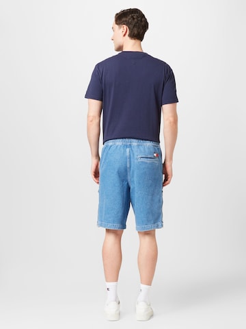 Tommy Jeans Loosefit Shorts 'Aiden' in Blau