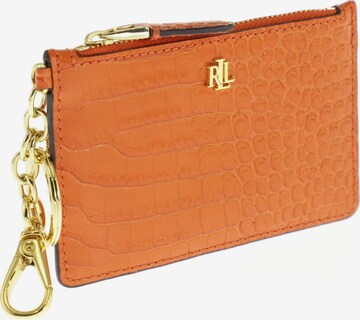 Lauren Ralph Lauren Small Leather Goods in One size in Orange: front