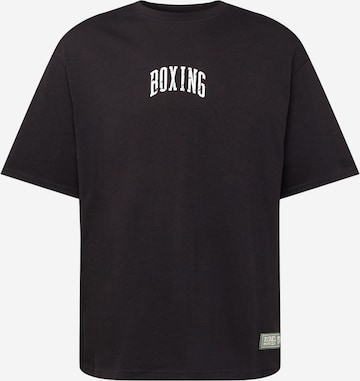 Redefined Rebel - Camisa 'Foster' em preto: frente