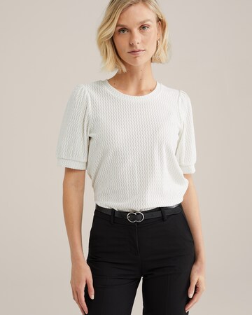 WE Fashion Shirt in White: front