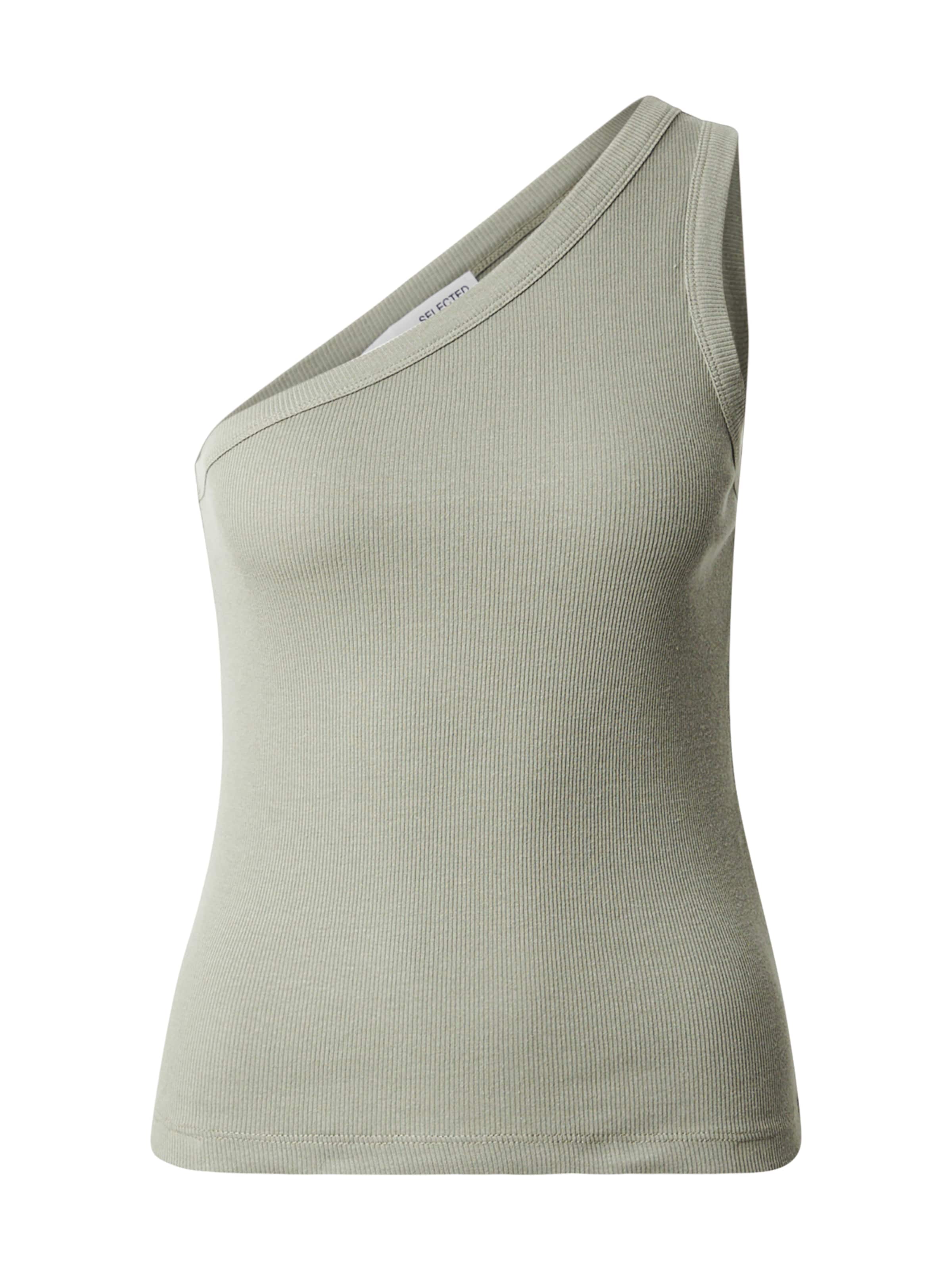 Top 'SLFANNA' di SELECTED in grigio: frontale