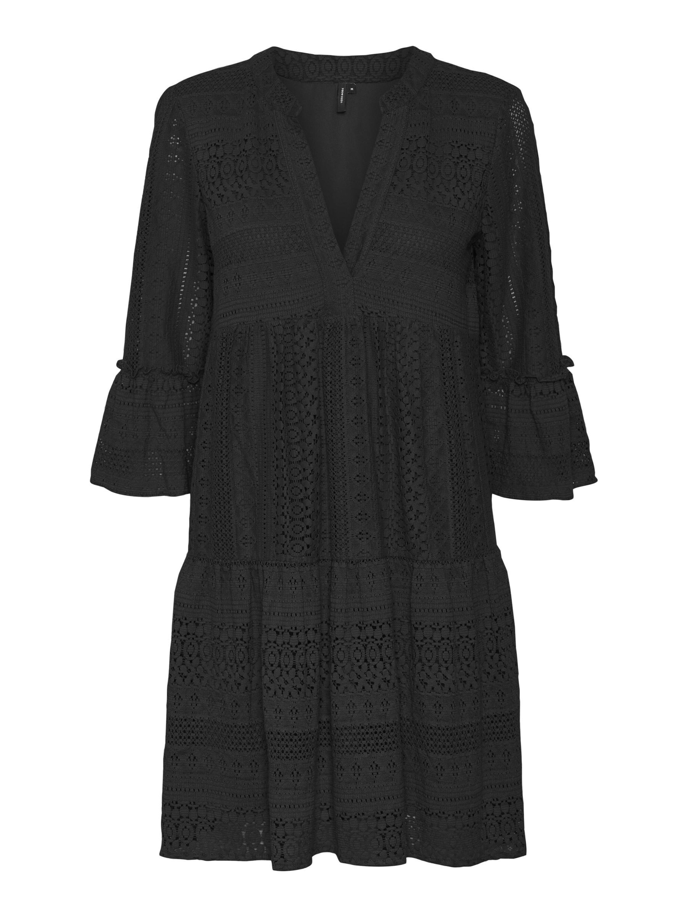 Tunique Vero Moda Curve en noir : devant