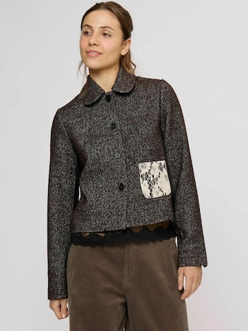 Odd Molly Přechodná bunda ' PattiOM ' – hnědá: přední strana