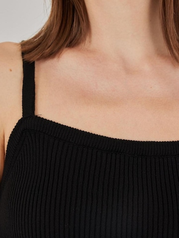 Bigdart - Top de malha em preto