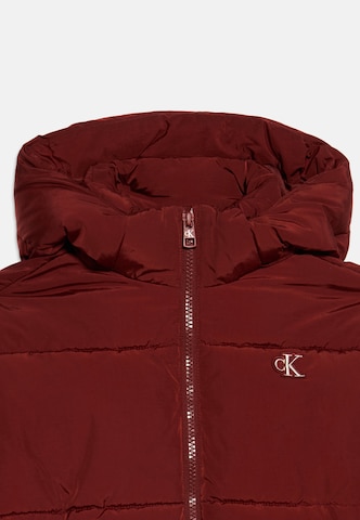 Calvin Klein Jeans Regular Vinterjacka 'MINIME' i röd