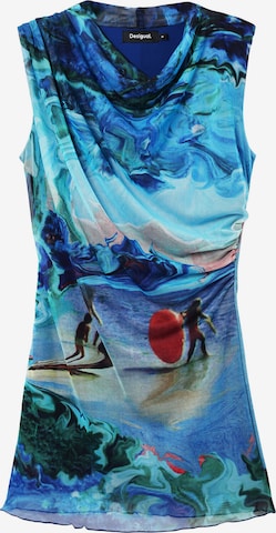 Desigual Summer Dress 'M. Christian Lacroix' in Blue: front