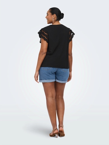 ONLY Carmakoma Majica 'CARMACY' | črna barva