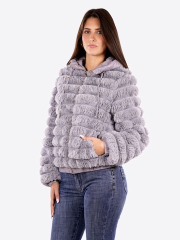 Veste d’hiver 'J012K200809' Yes Zee en gris