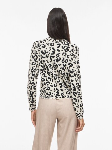 VILA Gebreid vest 'VIMAYAS' in Wit